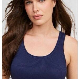 Torrid Navy and Black Sports bras